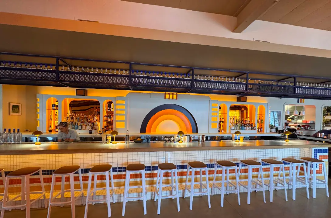 Interior bar at Muchacho restaurant in West Midtown Atlanta