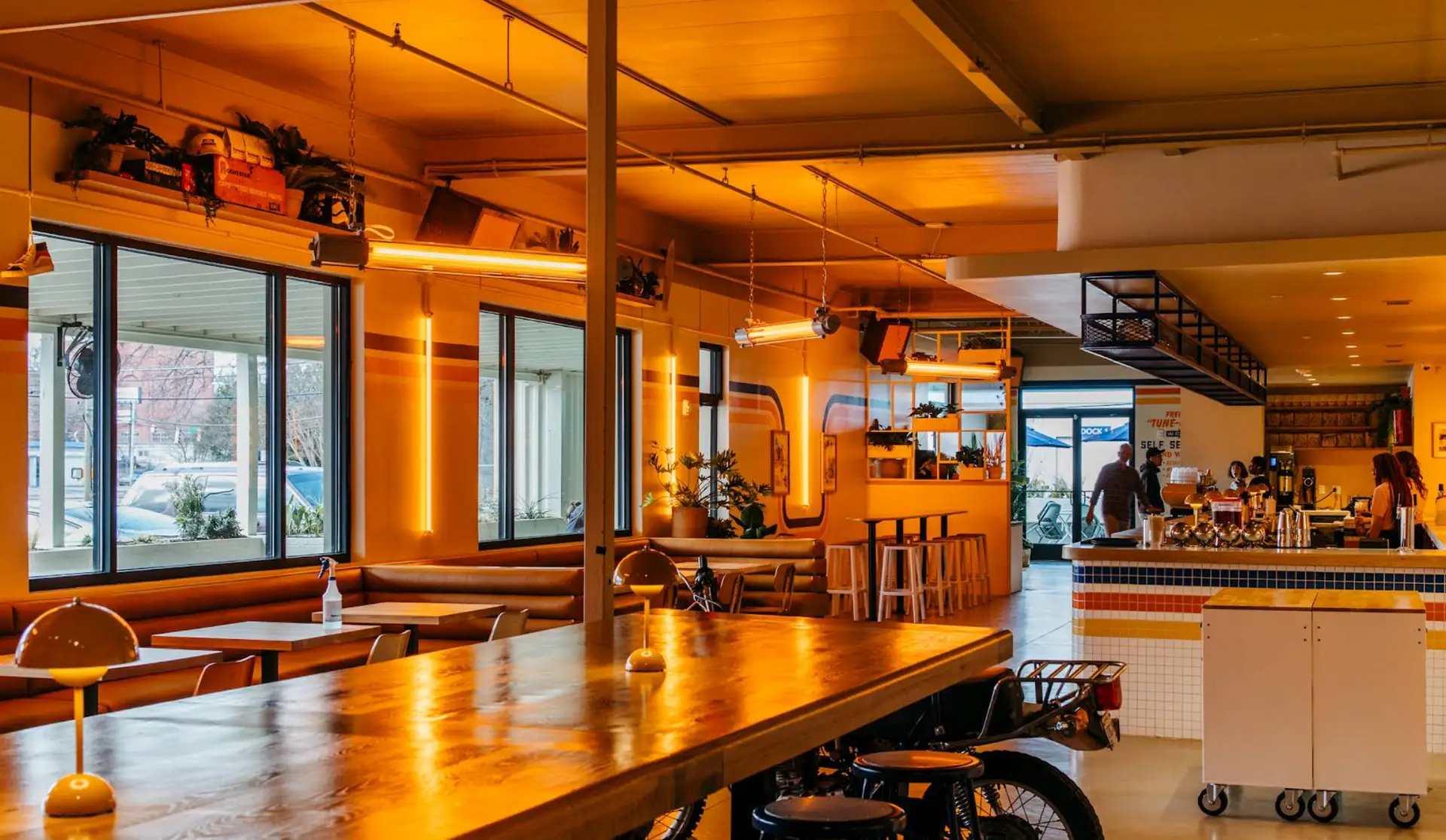 Dining room at Muchacho restaurant in West Midtown Atlanta